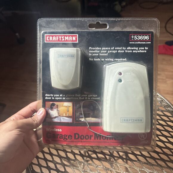 Craftsman Wireless Garage Door Monitor - 53696 Box Damage Open Box - Picture 1 of 9